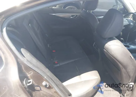 2014 Infiniti Q50 Premium from USA, damaged, VIN JN1BV7AP4EM671107